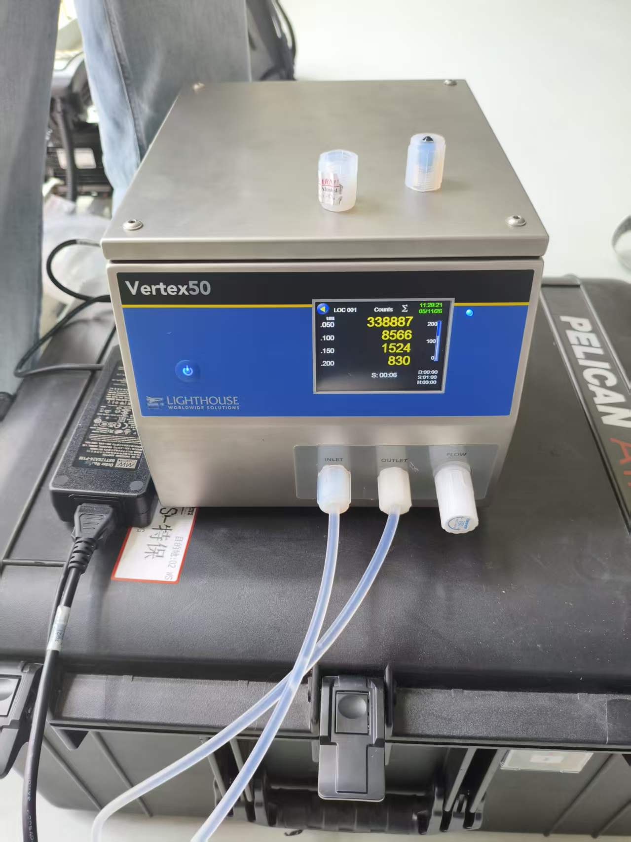 Vertex 50 液体颗粒计数器