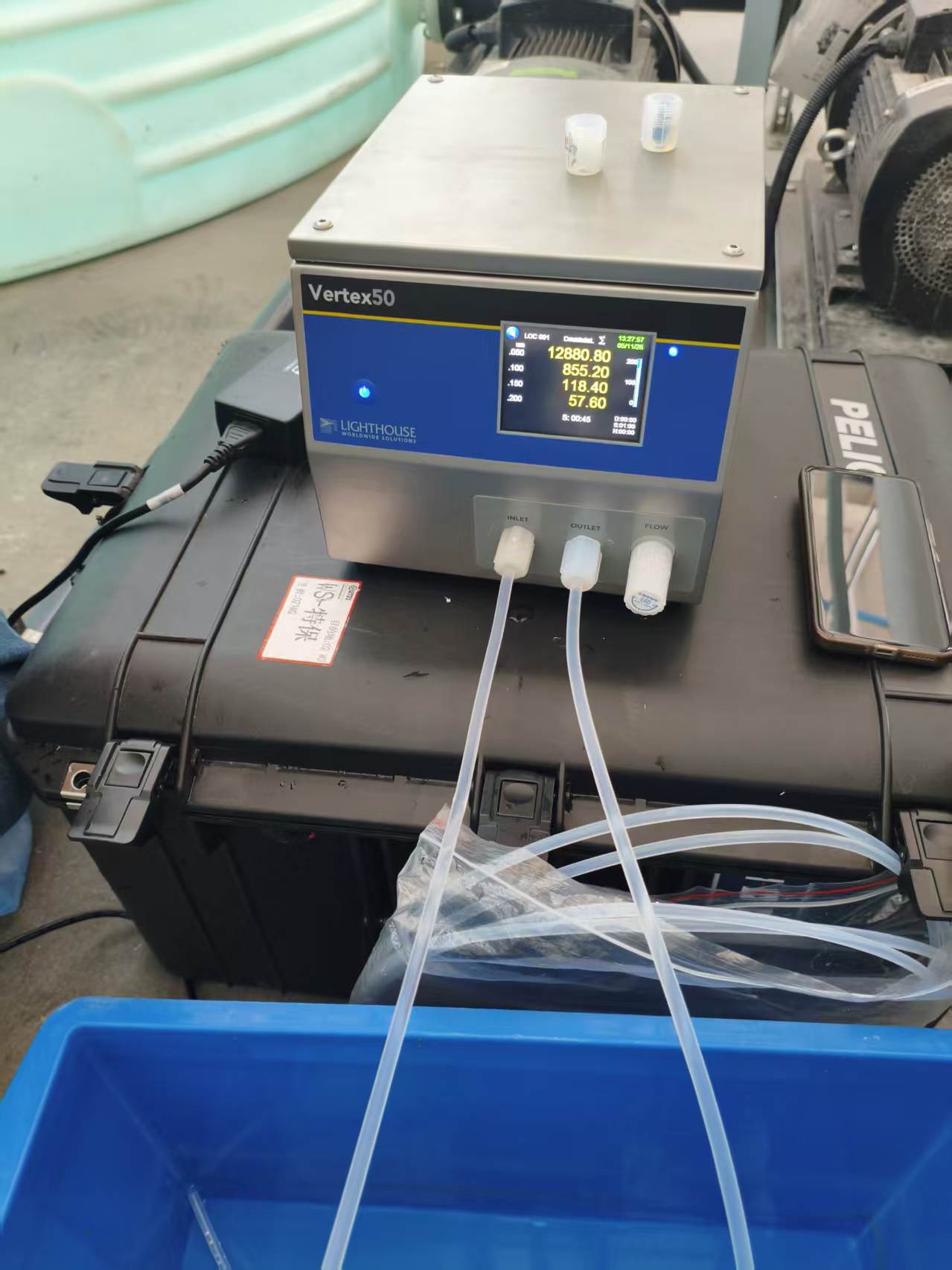 Vertex 50 液体颗粒计数器
