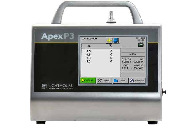 Apex Portable P3系列便携式1.0CFM粒子计数器